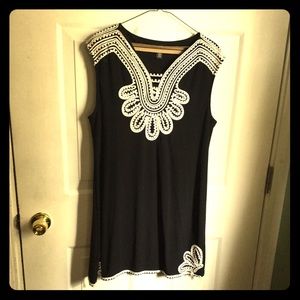 Alfani Large embroidered business, casual dress